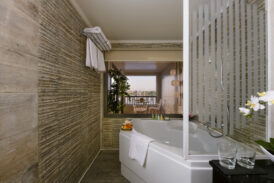 Ms Tulip Terrace Suite Bathroom and Terrace