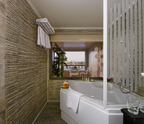 Ms Tulip Terrace Suite Bathroom and Terrace